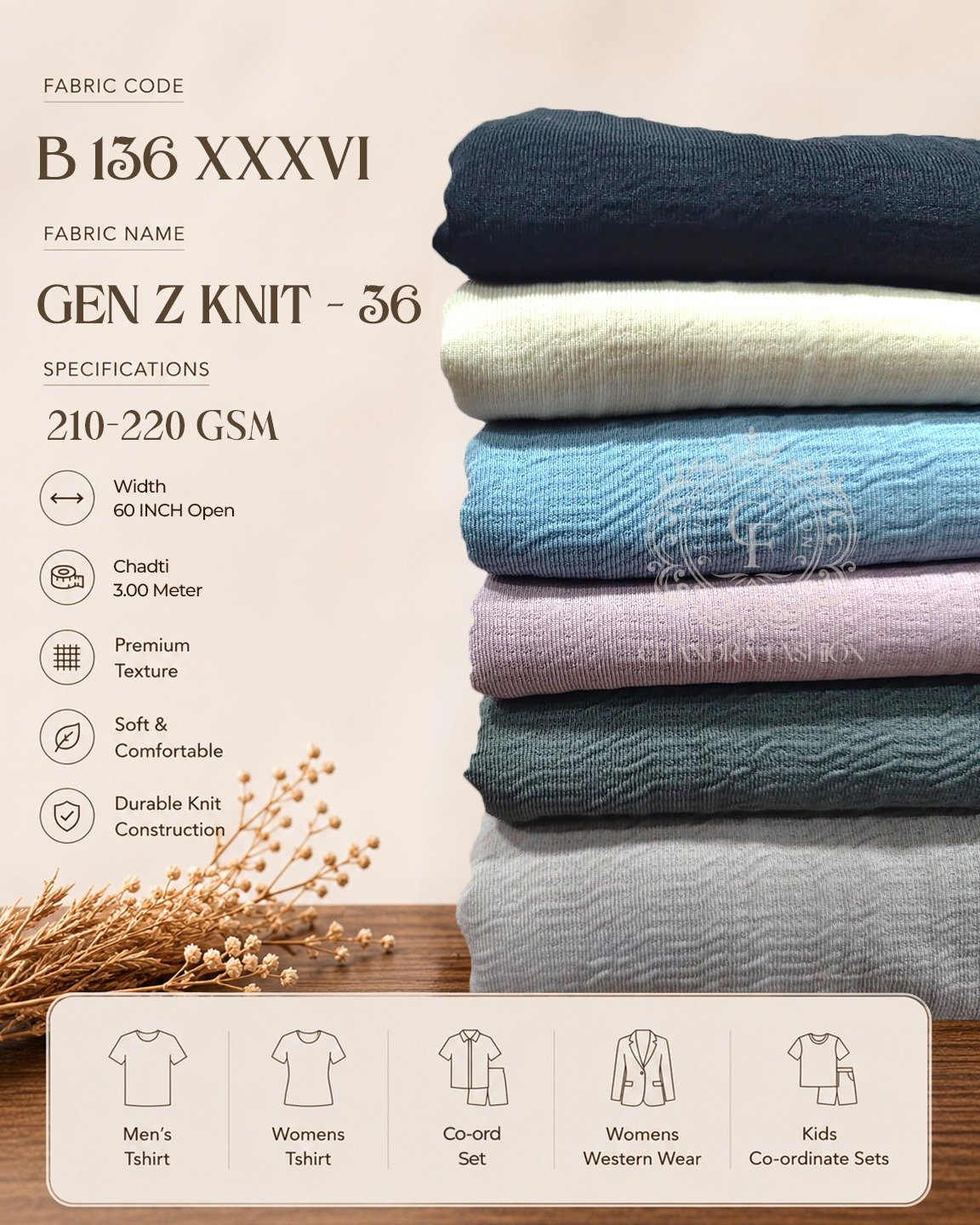 Gen Z Knitted Fabric